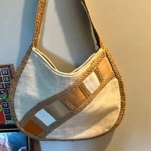 Large size pocketbook Boho hippie style Hemp pocketbook